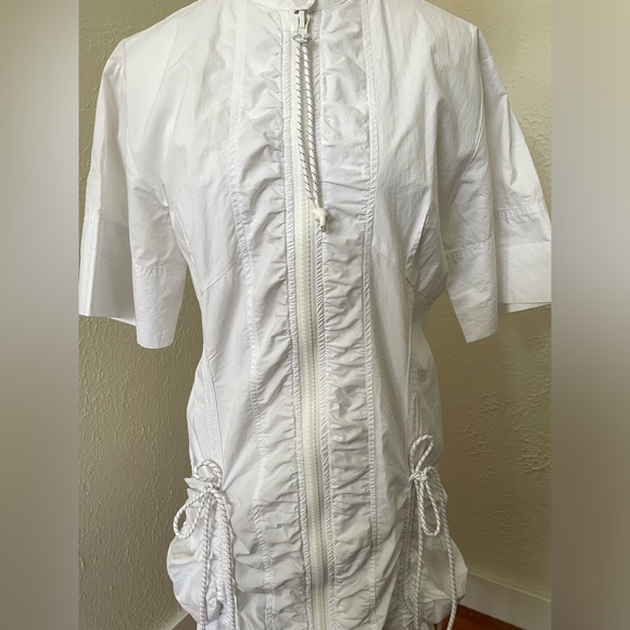 MaxMara Mid-Lenght White Dress - Picture 7 of 11